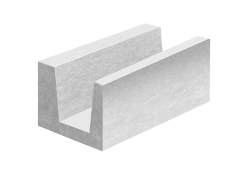 U-блок ЛСР D500 500х300х250 мм