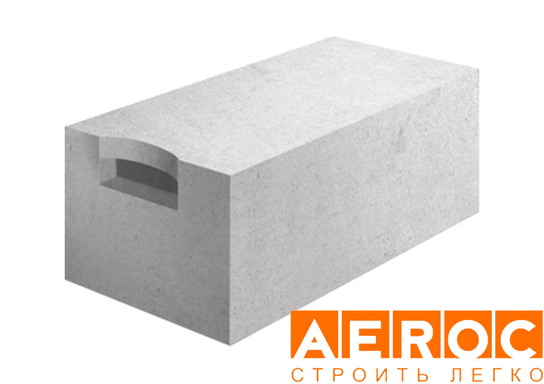 Газобетон Aeroc D500 625х300х250 мм